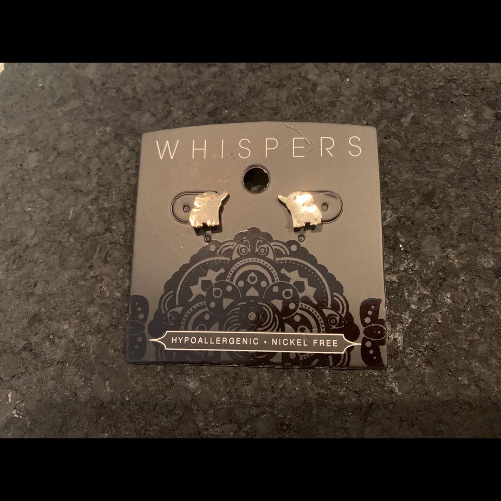 Elephant earrings